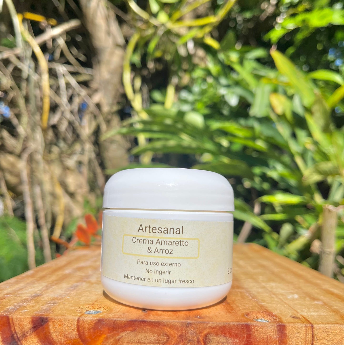 Crema- Amaretto y Arroz